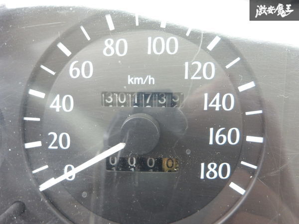 【実働外し!!】トヨタ 純正 ST202 コロナエクシブ スピードメーター 速度計 計器 走行距離 301735Km 83800-20050 即納 棚4-1-G_画像4