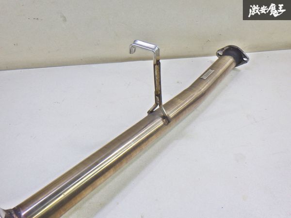 【クラック無し】ラインハルト セミチタン マフラー AE86 レビン トレノ 4AG デフ下 リアピース 中間 パイプ set 即納 棚_画像4