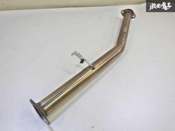 【クラック無し】ラインハルト セミチタン マフラー AE86 レビン トレノ 4AG デフ下 リアピース 中間 パイプ set 即納 棚_画像5