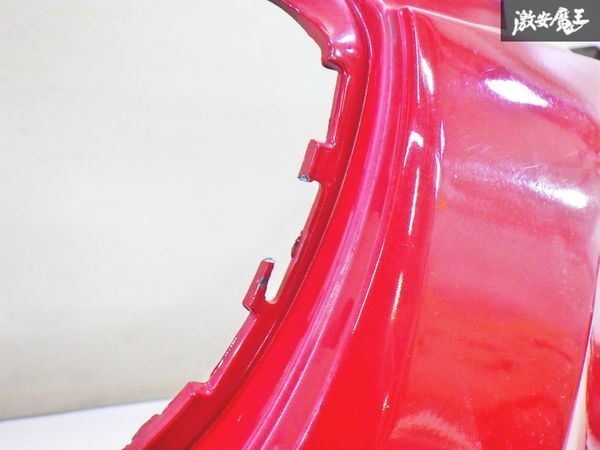 【ストア出品】BMW純正 3シリーズ E92 320i クーペ Mスポ 後期 右H フロントバンパー フォグ付 ソリッド赤系 51118041178 棚2F-G-1_画像4