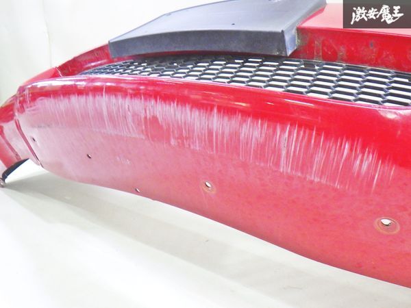 【ストア出品】BMW純正 3シリーズ E92 320i クーペ Mスポ 後期 右H フロントバンパー フォグ付 ソリッド赤系 51118041178 棚2F-G-1_画像7