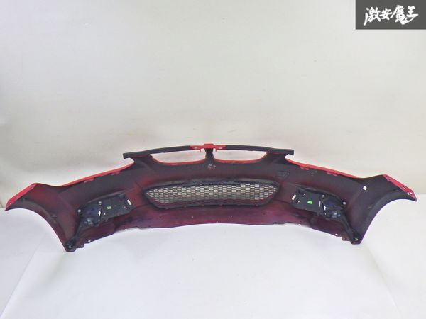 【ストア出品】BMW純正 3シリーズ E92 320i クーペ Mスポ 後期 右H フロントバンパー フォグ付 ソリッド赤系 51118041178 棚2F-G-1_画像8