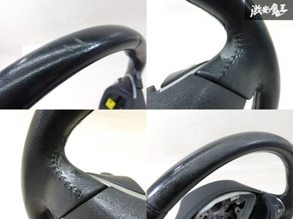 NISSAN 日産 純正 Y51 フーガ ステアリング ホイール ハンドル ステリモ スイッチ付 直径 約38cm KY51 KNY51 即納 棚3-4_画像9