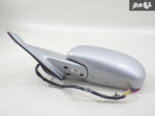 【保証付】 日産 純正 S14 シルビア ミラー サイドミラー ドアミラー 5ピン 片側のみ シルバー系 ICHIKOH 8246 即納 棚7-1_画像3