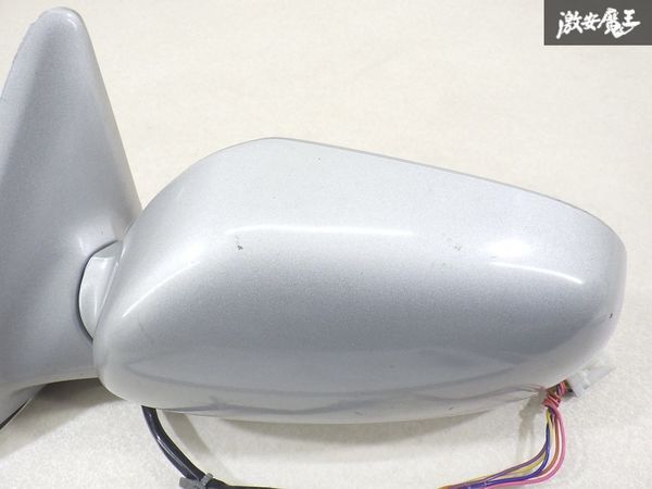 【保証付】 日産 純正 S14 シルビア ミラー サイドミラー ドアミラー 5ピン 片側のみ シルバー系 ICHIKOH 8246 即納 棚7-1_画像5