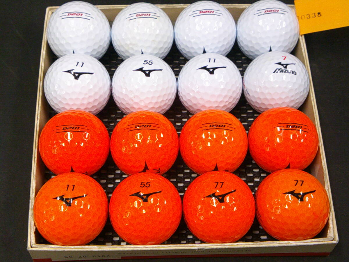 00338【特A級品/MIZNO D 201】16球＼(^o^)／♪♪♪ ★秋季バーゲン格安商品★ _画像1