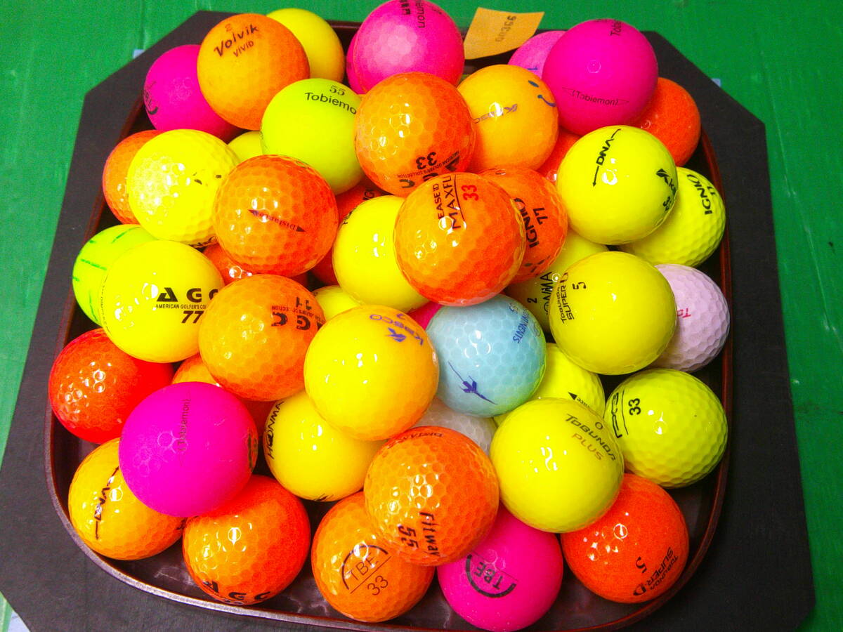 00366【特価品50球1円です】50球＼(^o^)／♪♪♪※即決で綺麗なボール10球プレゼントします。_画像4