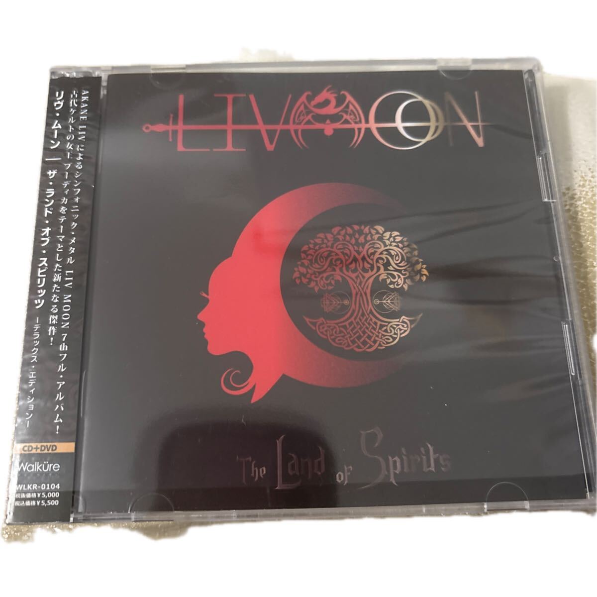 新作日本盤　LIV MOON/The Land of Spirits -Deluxe Edition- （CD＋DVD） [CD] AKANE LIV_画像1