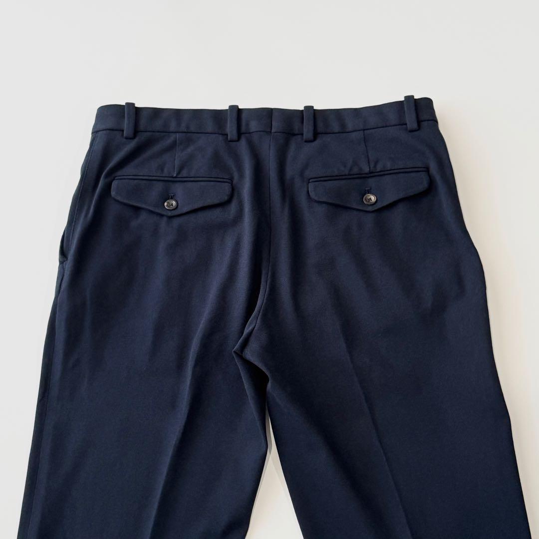 CIRCOLO 1901 チルコロ1901 コットン 鹿の子 ジャージー セットアップ ネイビー 紺 スーツ 上下セット カノコ ジャケット ストレッチ 正規_画像7