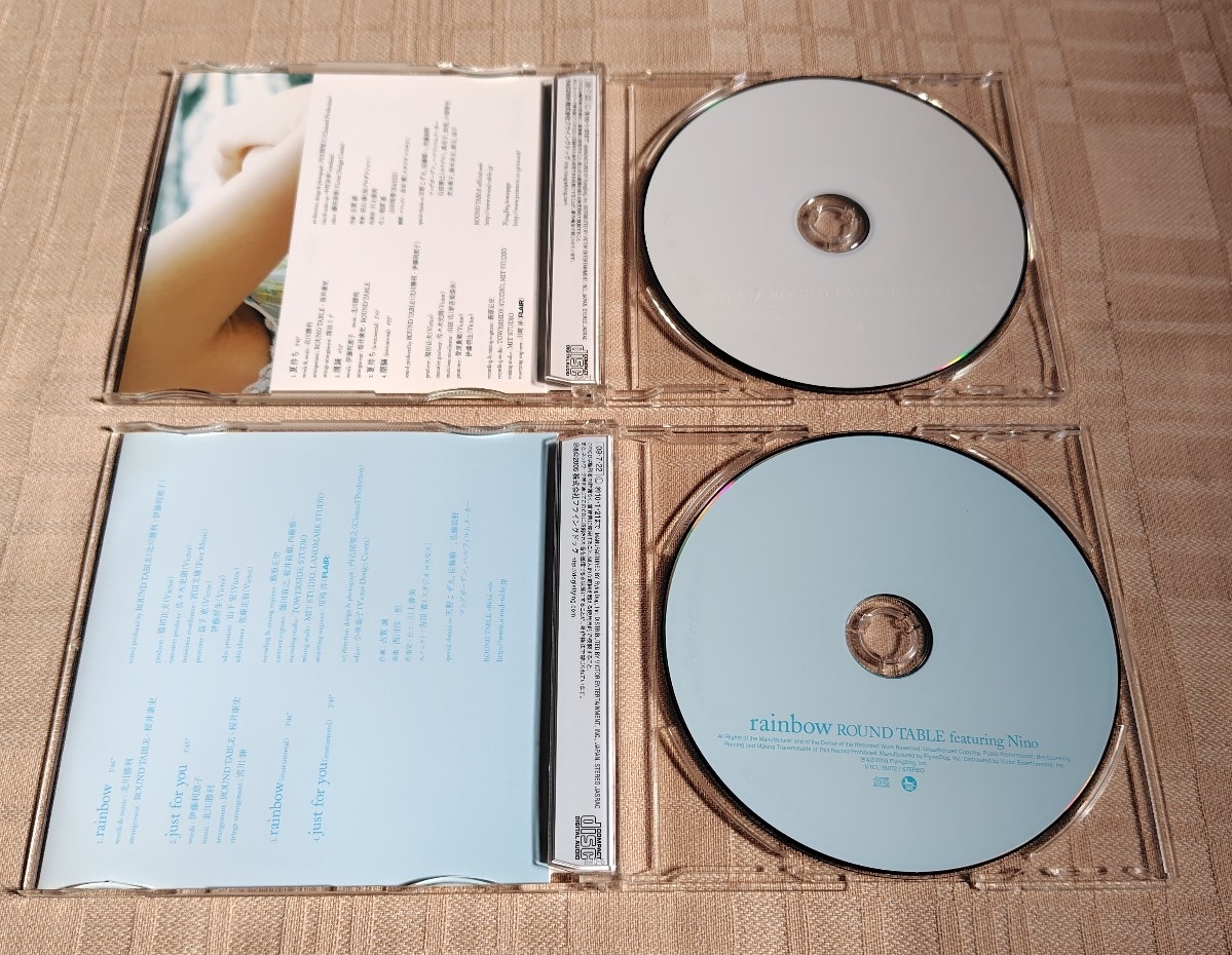 ラウンド・テーブル/ROUND TABLE featuring Nino「レインボー＆夏待ち」シングル2枚セット/ARIA_画像3