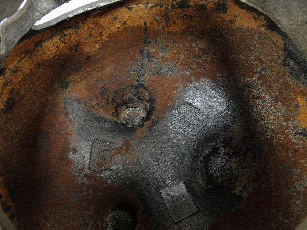 【重量8.2kg】茶釜/風炉釜 茶釜添え鉄風炉 茶道具 銘無し 鉄釜 鉄瓶 鉄器/120サイズ_画像6