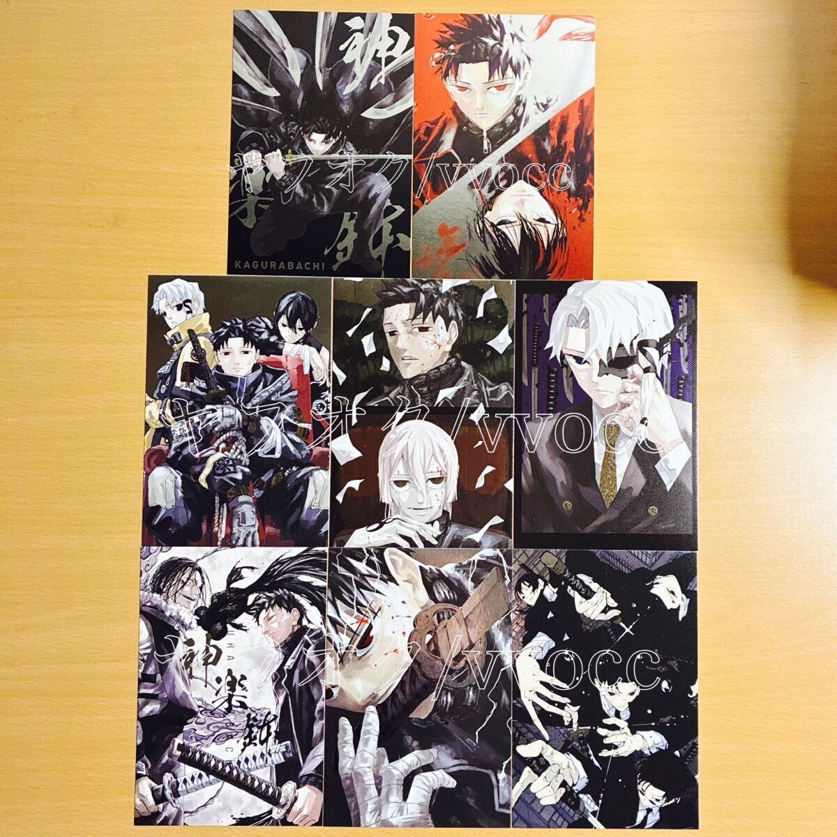 カグラバチ　特典　イラストカード　ポストカード　集英社　ジャンプ　週刊少年ジャンプ _画像1