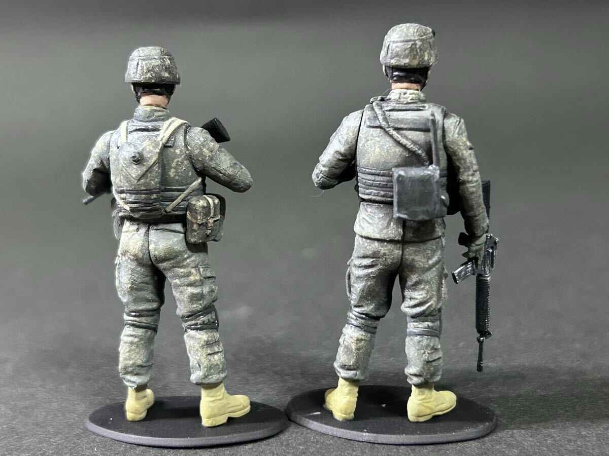 アメリカ陸軍現用歩兵4対塗装済み完成品 タミヤ 1/35_画像7