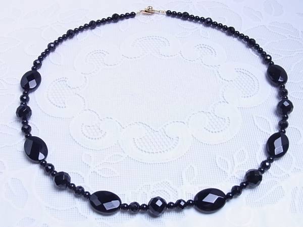 【限界市場】★送料無料★ブラック・オニキス★ネック★D　　_画像2