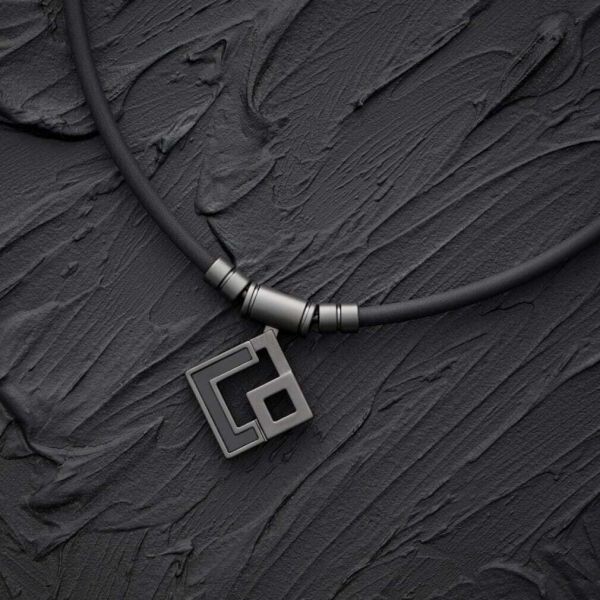 ★コラントッテ TAO ネックレスAURA マットブラック×ブラック LL Colantotte [4523865136470] ★正規品★_画像1