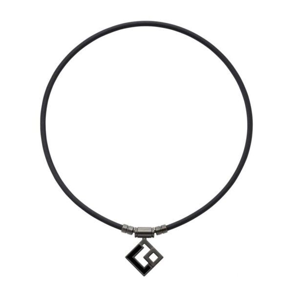 ★コラントッテ TAO ネックレスAURA マットブラック×ブラック LL Colantotte [4523865136470] ★正規品★_画像2