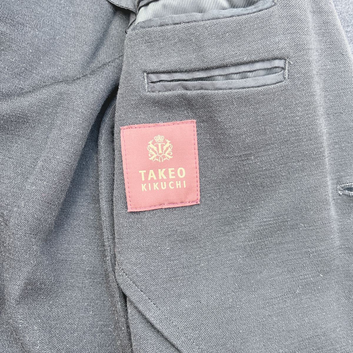 【お洒落の極み】TAKEO KIKUCHI タケオキクチ アンコンジャケット テーラードジャケット 秋冬 上着 ウール WOOL メンズ カジュアル お洒落_画像6