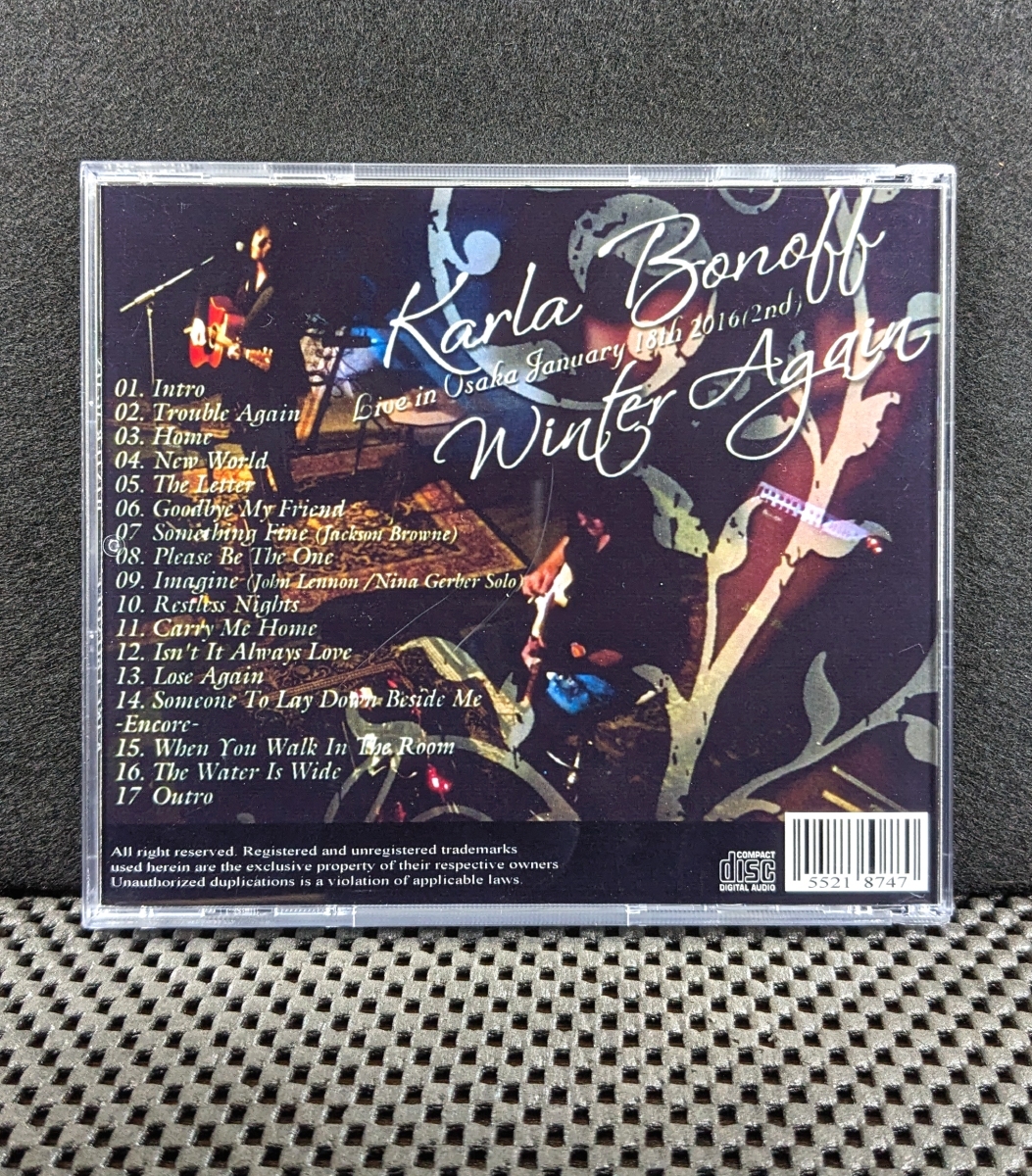 カーラ・ボノフ - Winter Again - Karla Bonoff_画像2