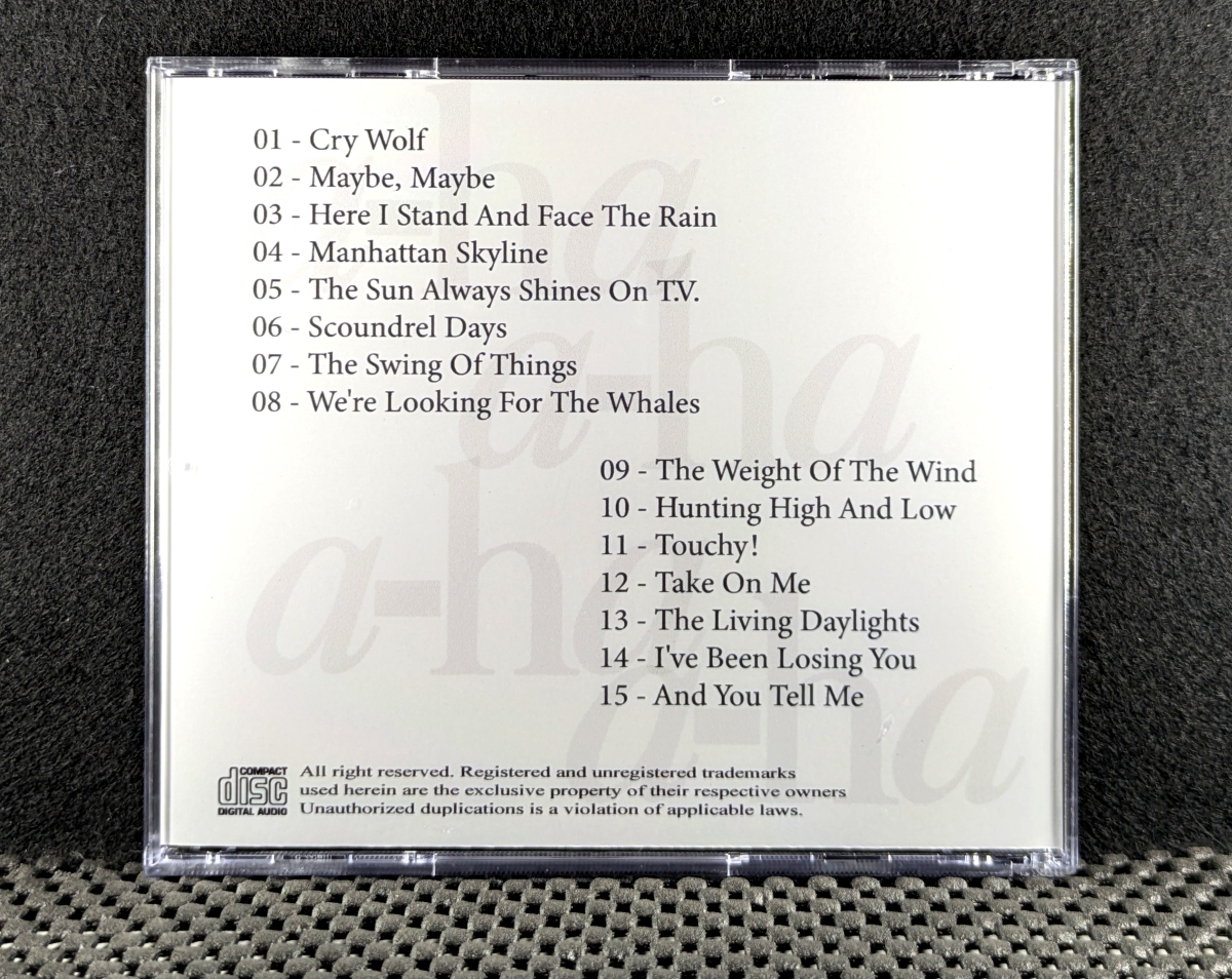 アーハ - Osaka 1987 - a-ha_画像2