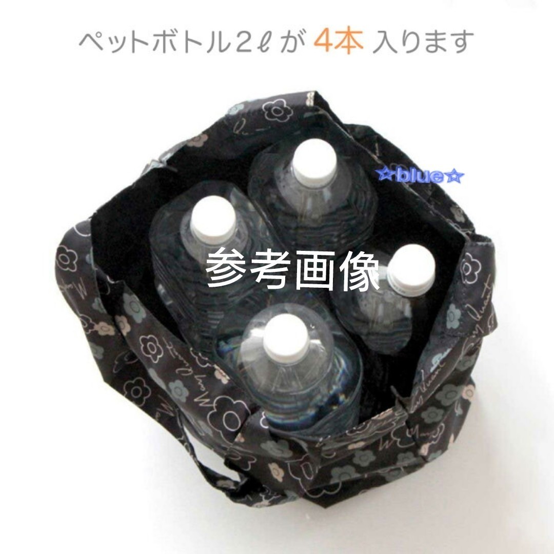 Mary Quant эко-сумка ( большой ) черный ... покупки сумка складной compact мой сумка Мали kwa цветочный принт большая сумка .. рисунок