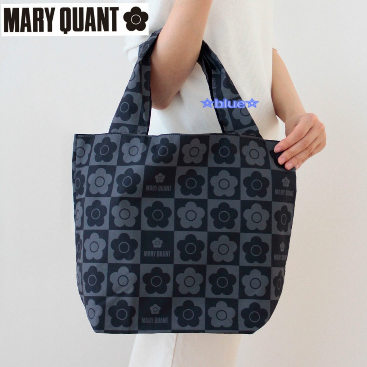 Mary Quant эко-сумка ( большой ) черный ... покупки сумка складной compact мой сумка Мали kwa цветочный принт большая сумка .. рисунок Mary Quant эко-сумка ( большой ) черный ... покупки сумка складной compact мой сумка Мали kwa цветочный принт большая сумка .. рисунок