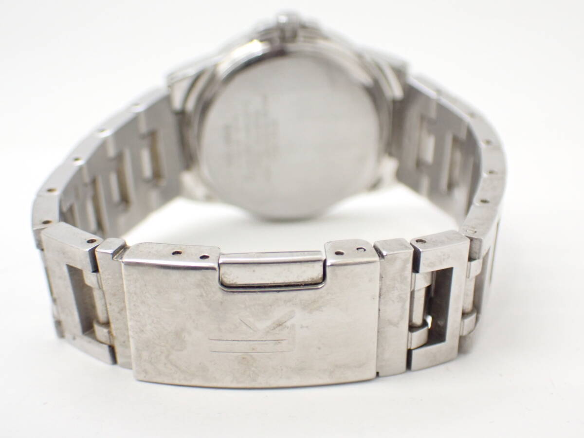 稼働品 1円～☆SEIKO セイコー QZ レディース腕時計 ルキア 5Y89-0B20 シルバー文字盤 デイト ラウンド アナログ シルバーカラー_画像3