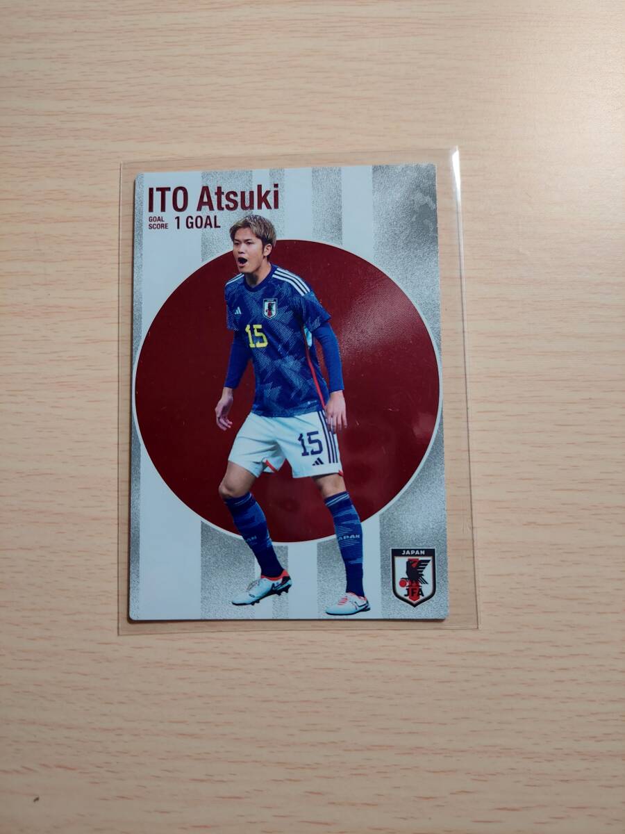 カルビー2024　サッカー日本代表　 ゴールスコアラーカード　伊藤敦樹　GS-09_画像1