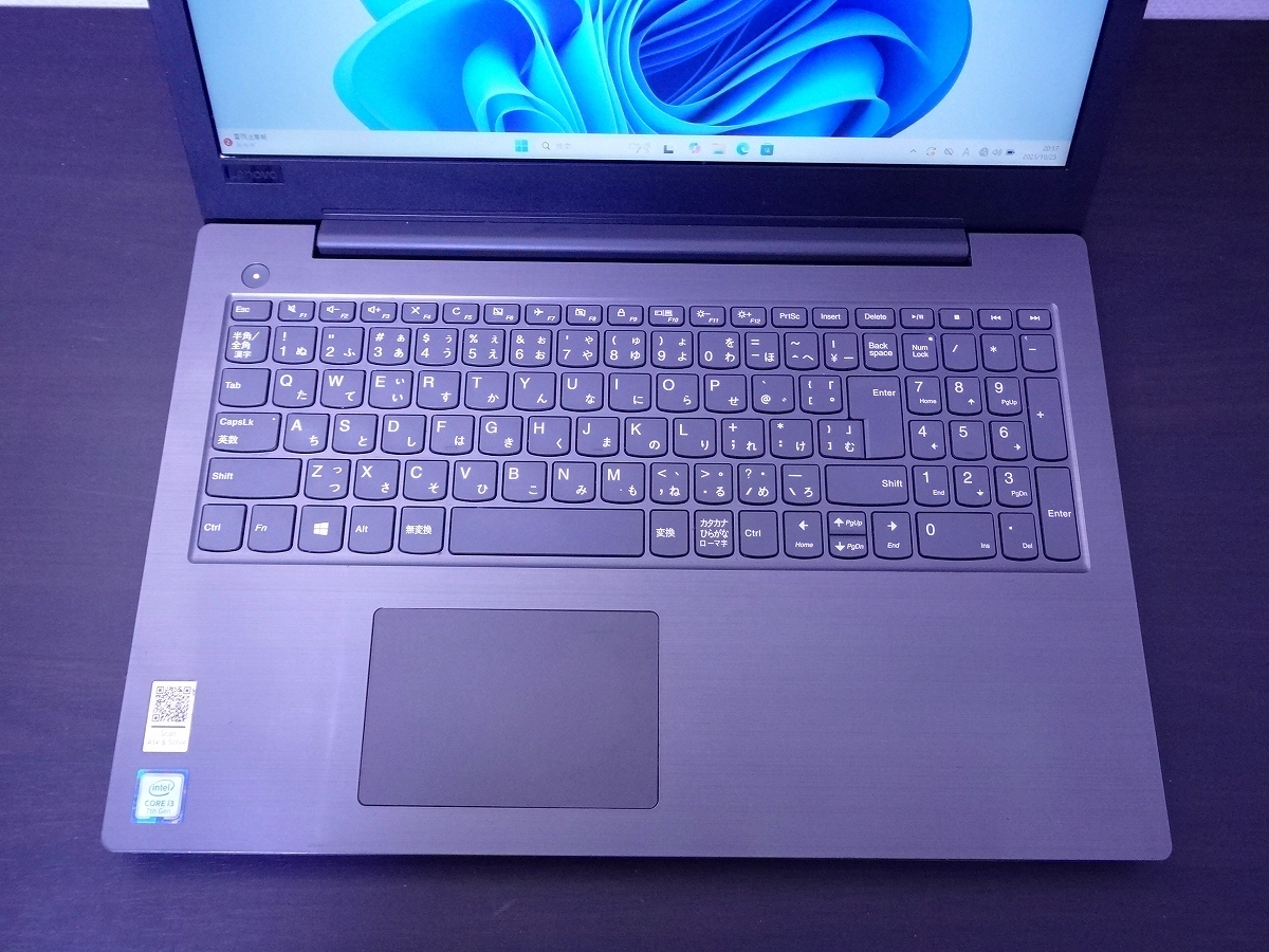Lenovo V330 Win11/Core i3-7020U/8GB/128GB/Sマルチ/無線/Office_画像2