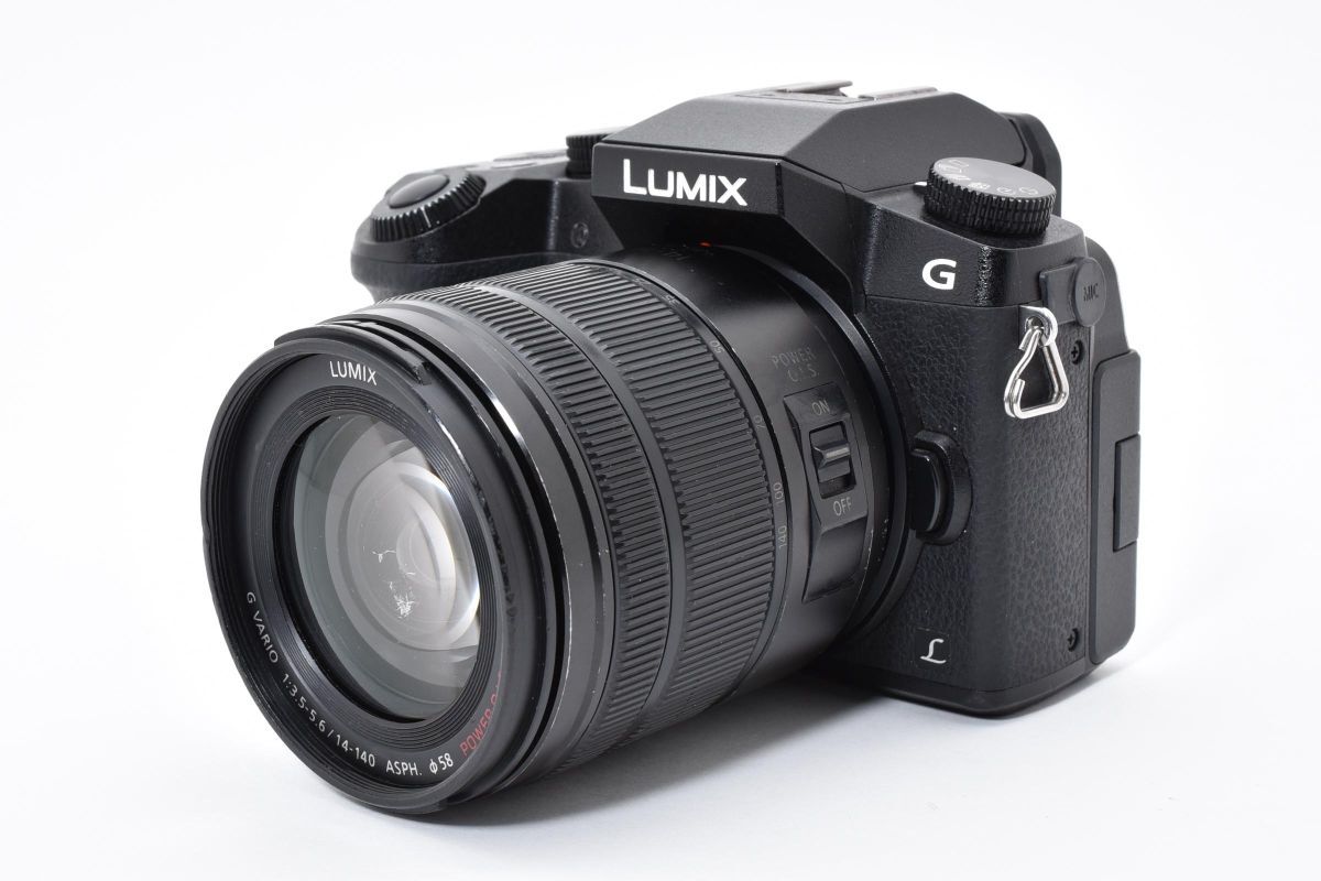 ★実用品★ パナソニック Panasonic LUMIX G7 高倍率ズームレンズキット DMC-G7H 《ショット数33408回！》★完動品★ #43P54A510004_画像3
