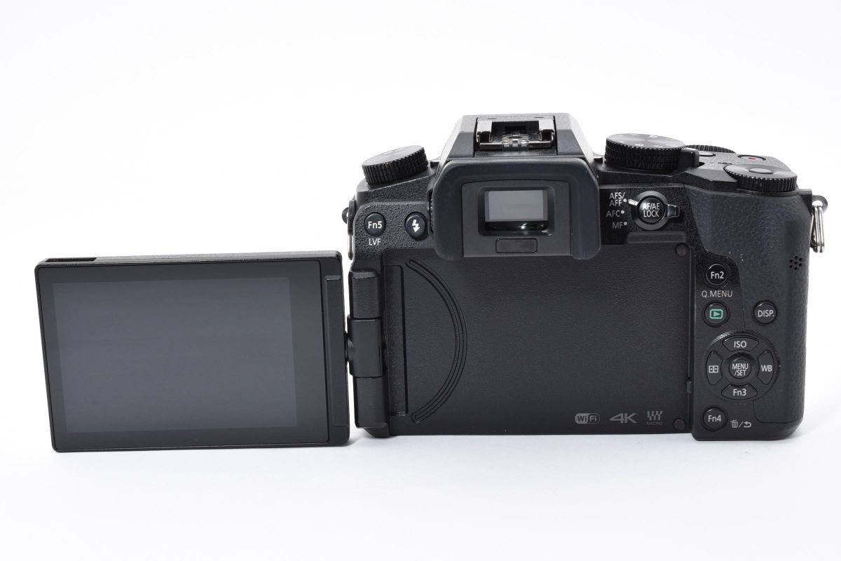 ★実用品★ パナソニック Panasonic LUMIX G7 高倍率ズームレンズキット DMC-G7H 《ショット数33408回！》★完動品★ #43P54A510004_画像6