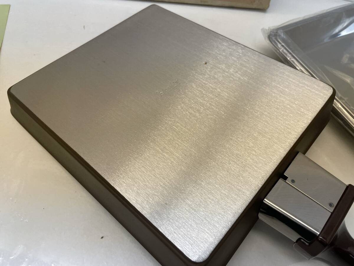 【H-0-R232】　　Health ヘルス 蓋付 卵焼き器 _画像5