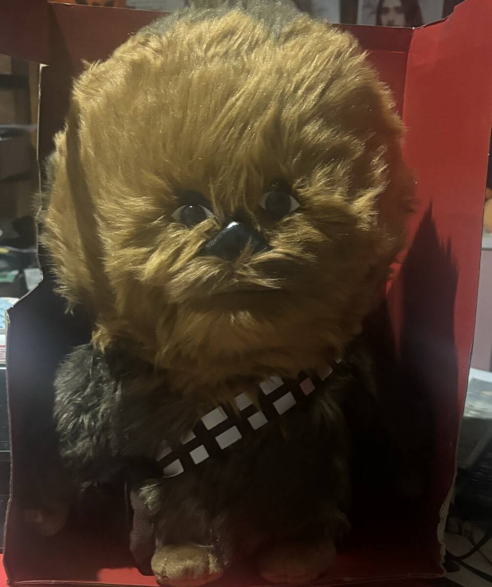 Star Wars Talking plush チューバッカ 新品同様　中古_画像1