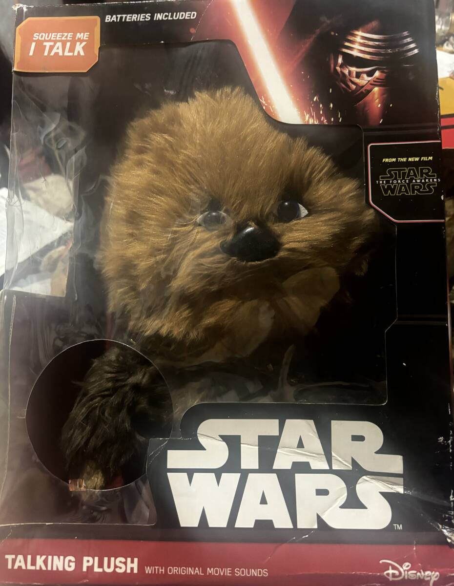 Star Wars Talking plush チューバッカ 新品同様　中古_画像2
