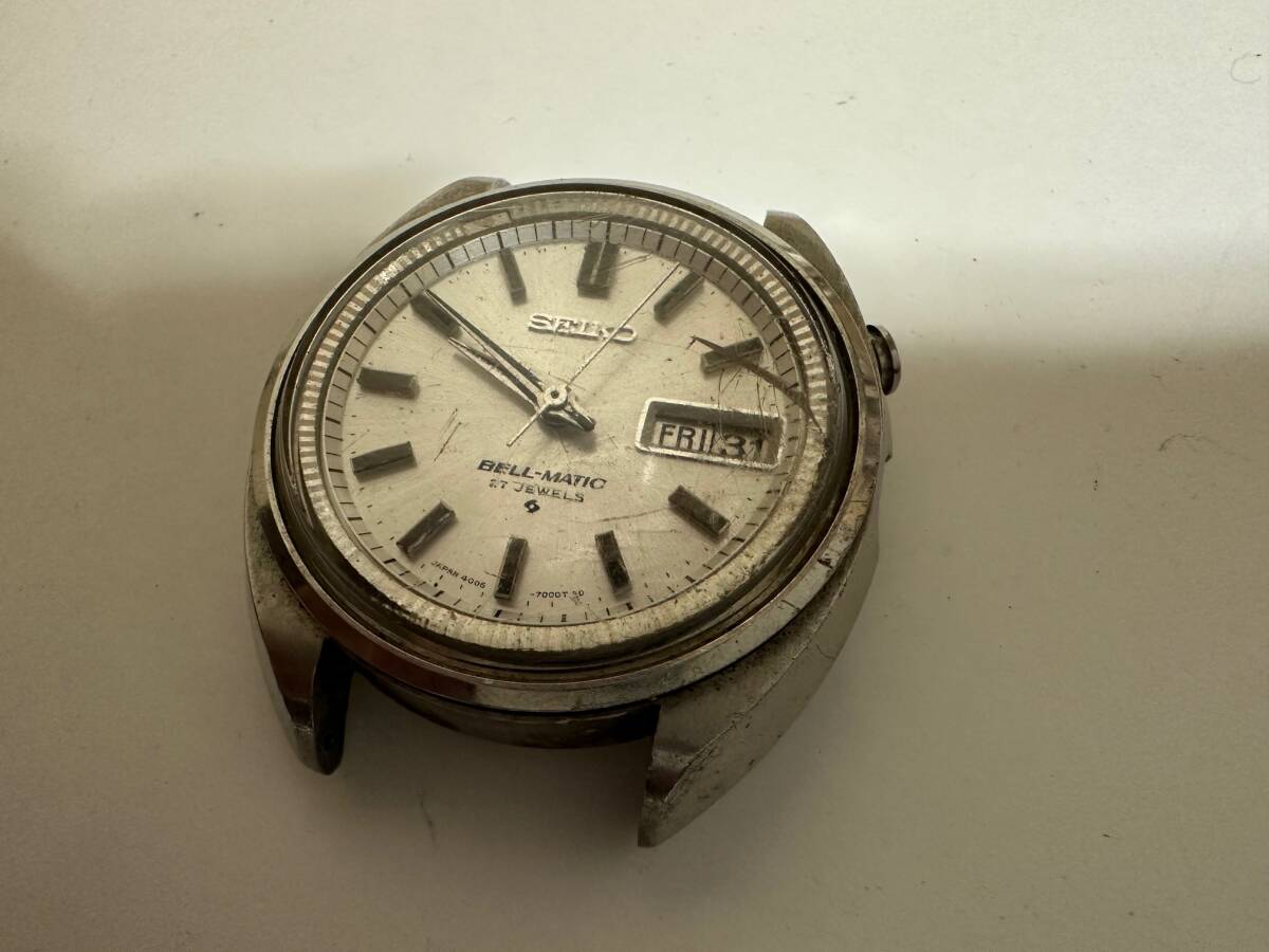 ジャンク品 USED SEIKO セイコー ベルマチック 自動巻き　_画像1