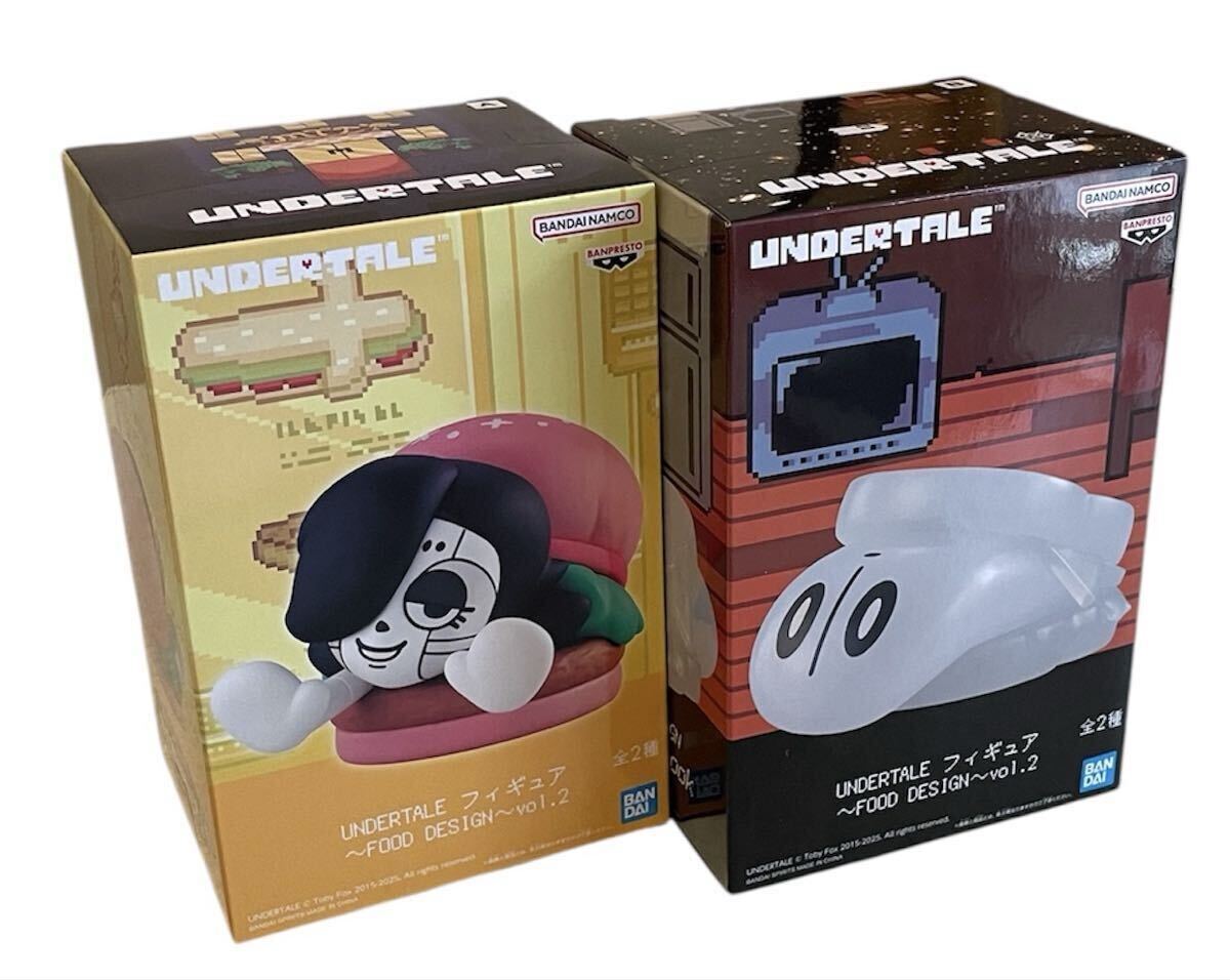 UNDERTALEフィギュアFOOD DESIGIセット サンズ、アンダイン、メタトン、ナプスタブルーク新品未開封アンダーテール_画像6