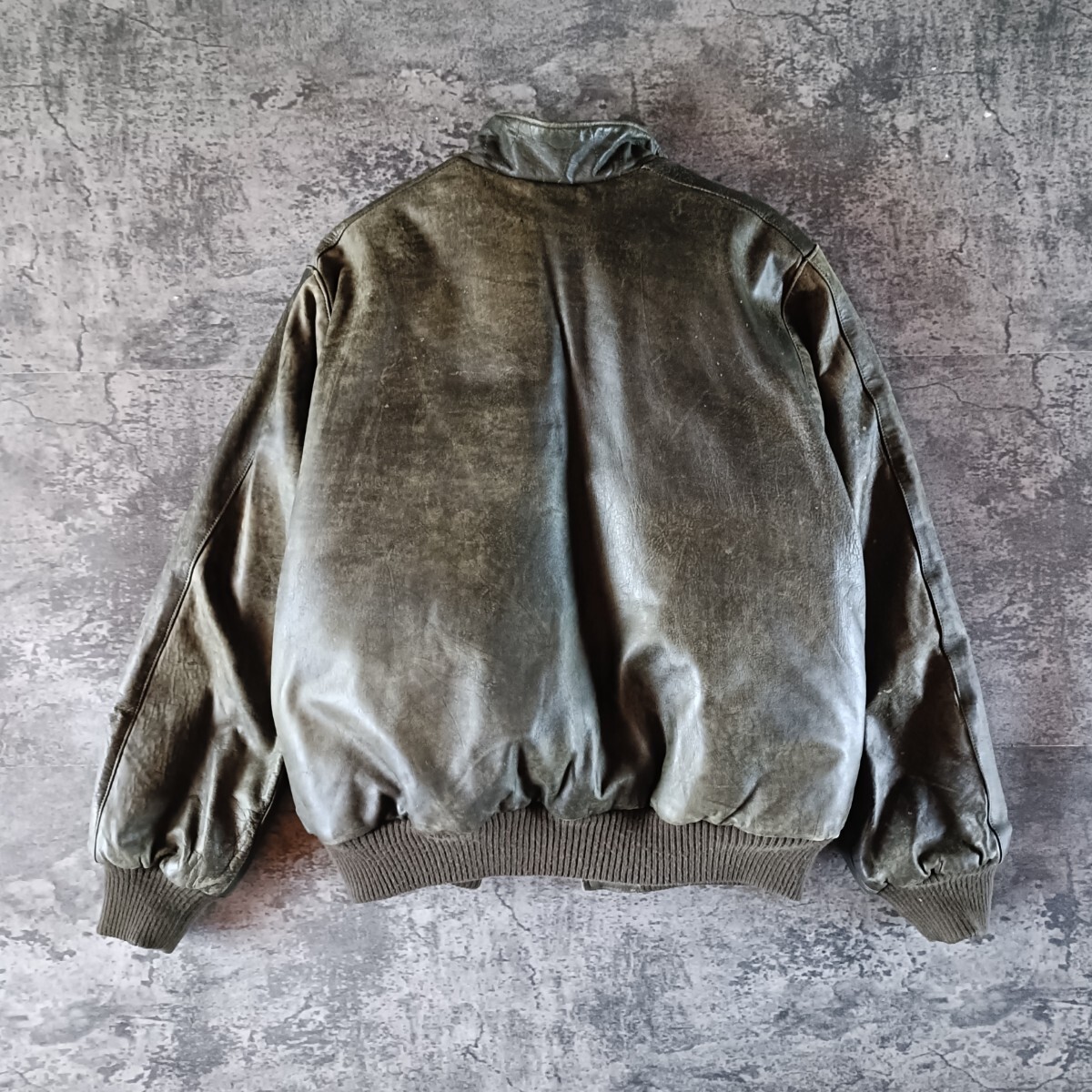 80s MARITHE FRANCOIS FIRBAUD マリテフランソワジルボー レザーボンバージャケット フライトジャケット アーカイブ archive_画像2