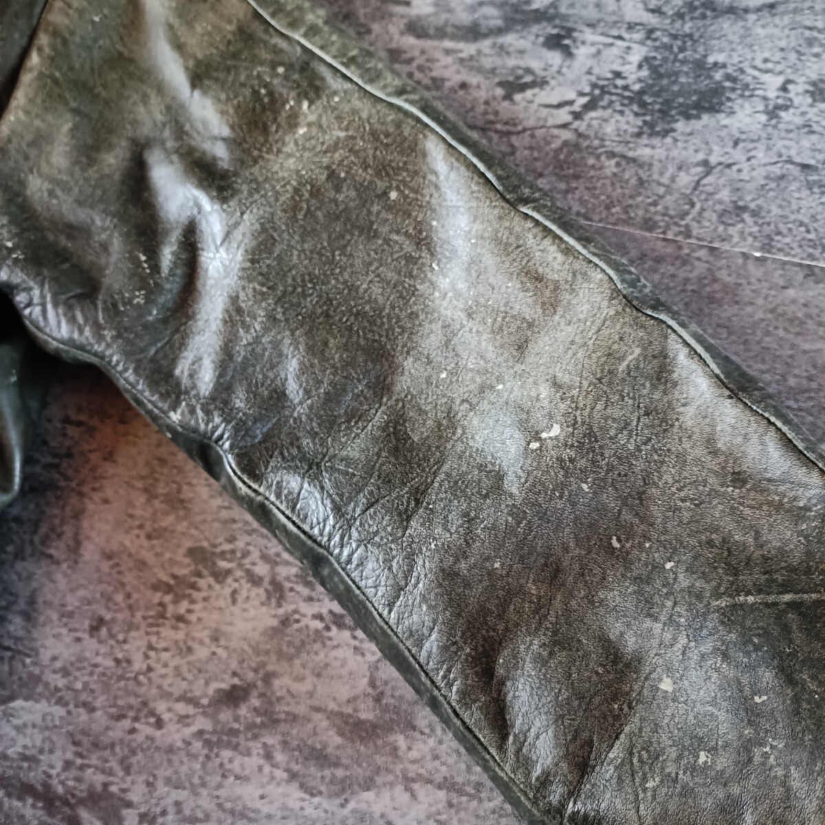 80s MARITHE FRANCOIS FIRBAUD マリテフランソワジルボー レザーボンバージャケット フライトジャケット アーカイブ archive_画像6