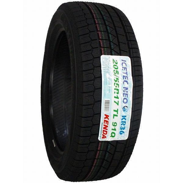 【現品限り!】205/55R17 2024年製 新品スタッドレスタイヤ KENDA KR36 送料無料 ケンダ_画像3