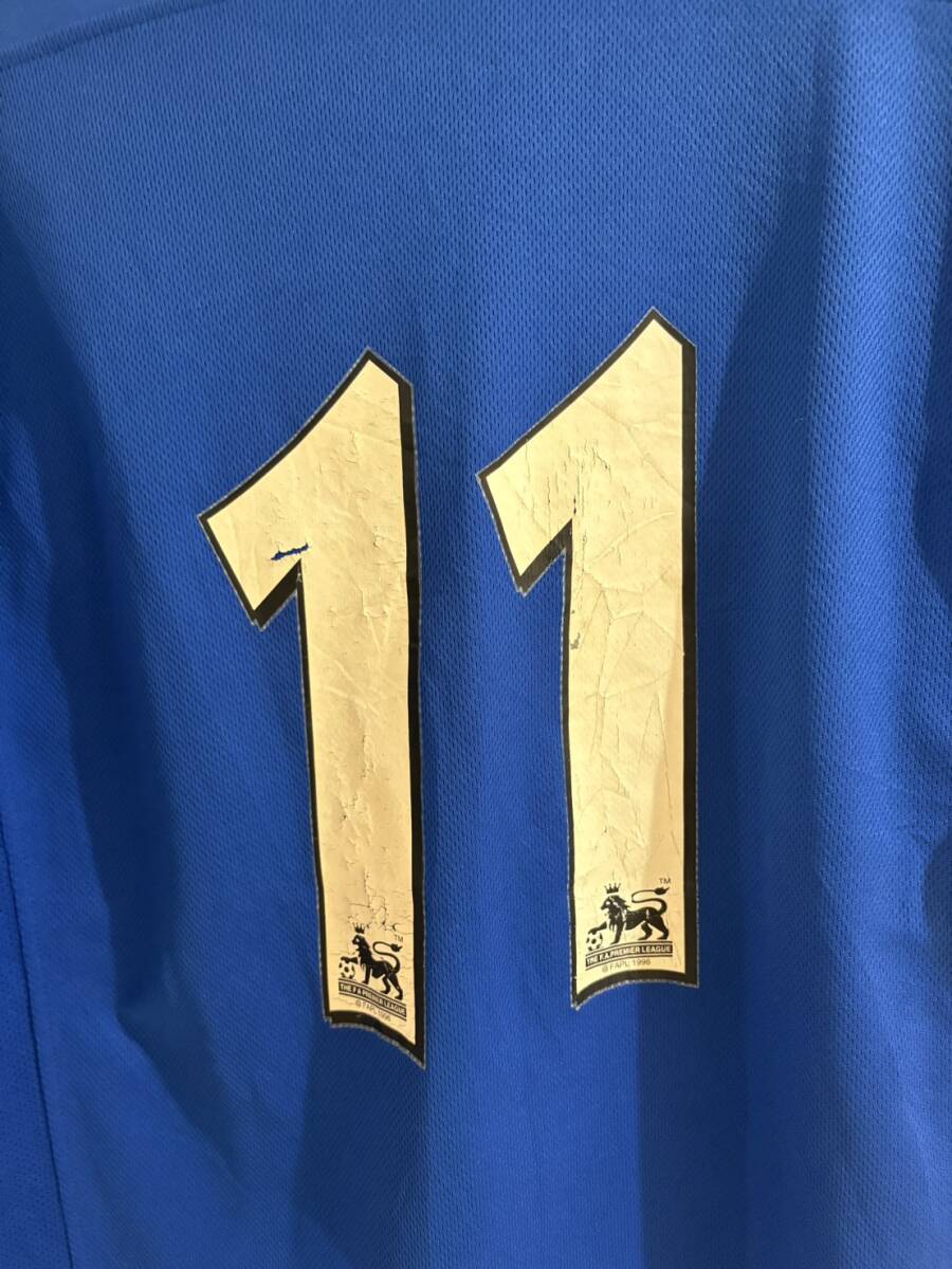 UMBRO/ Umbro Chelsea 03-05 форма L-XL размер 11 номер dorogba подлинный подлинная вещь Vintage текущее состояние товар