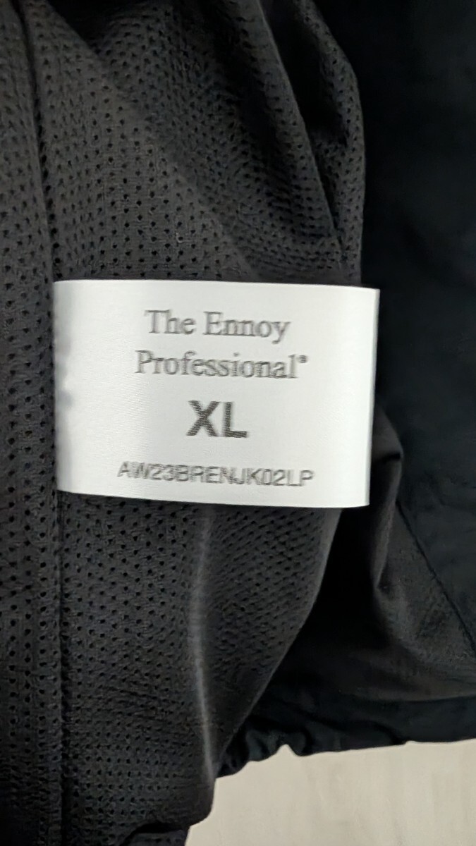 ennoy 2023 シャカシャカ　ナイロン　セットアップ　XL 美品_画像3