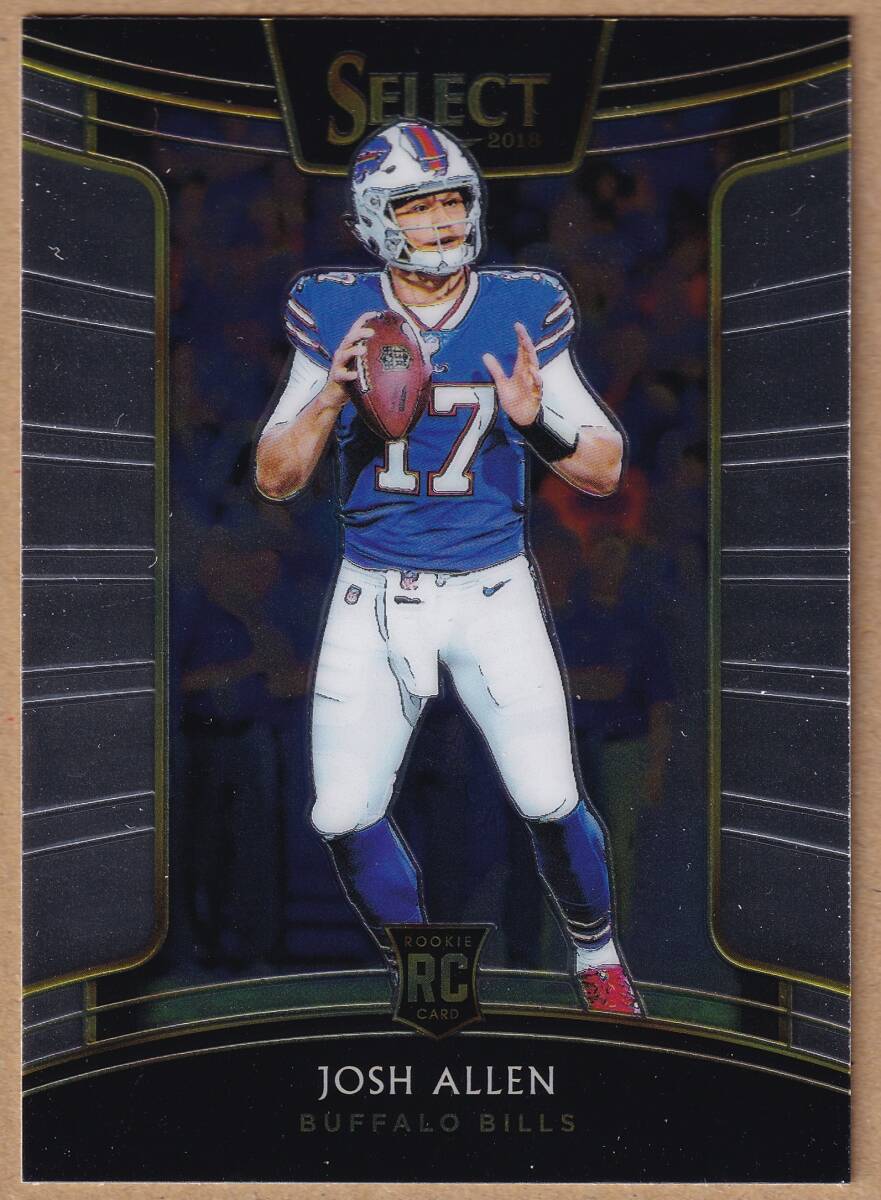 [RC]JOSH ALLEN 2018 PANINI SELECT #24 ROOKIE CARD /joshu*a Len / rookie карта / FOOTBALL / NFL