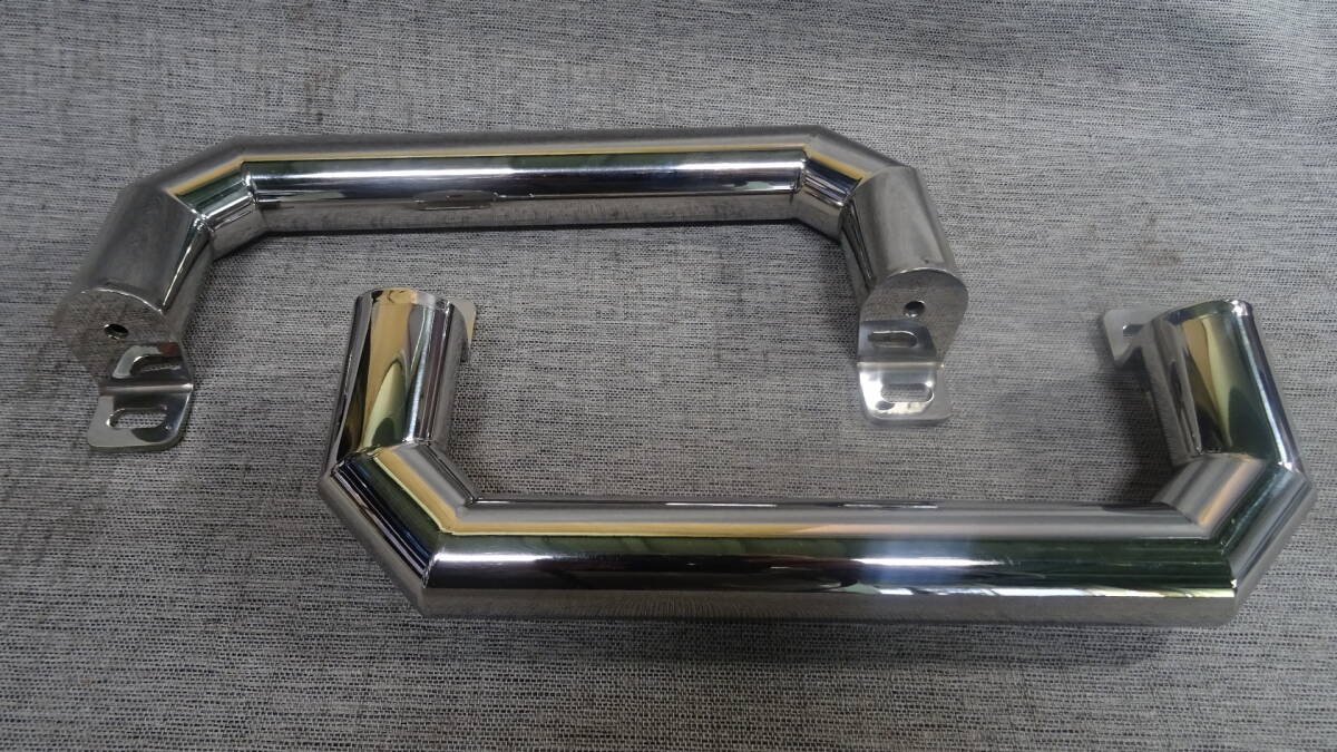 新発売ですょ!! いすゞ23エルフ ハイキャブ/ローキャブ対応 Aピラーアシストグリップ 30㎜丸パイプ仕様 _画像7