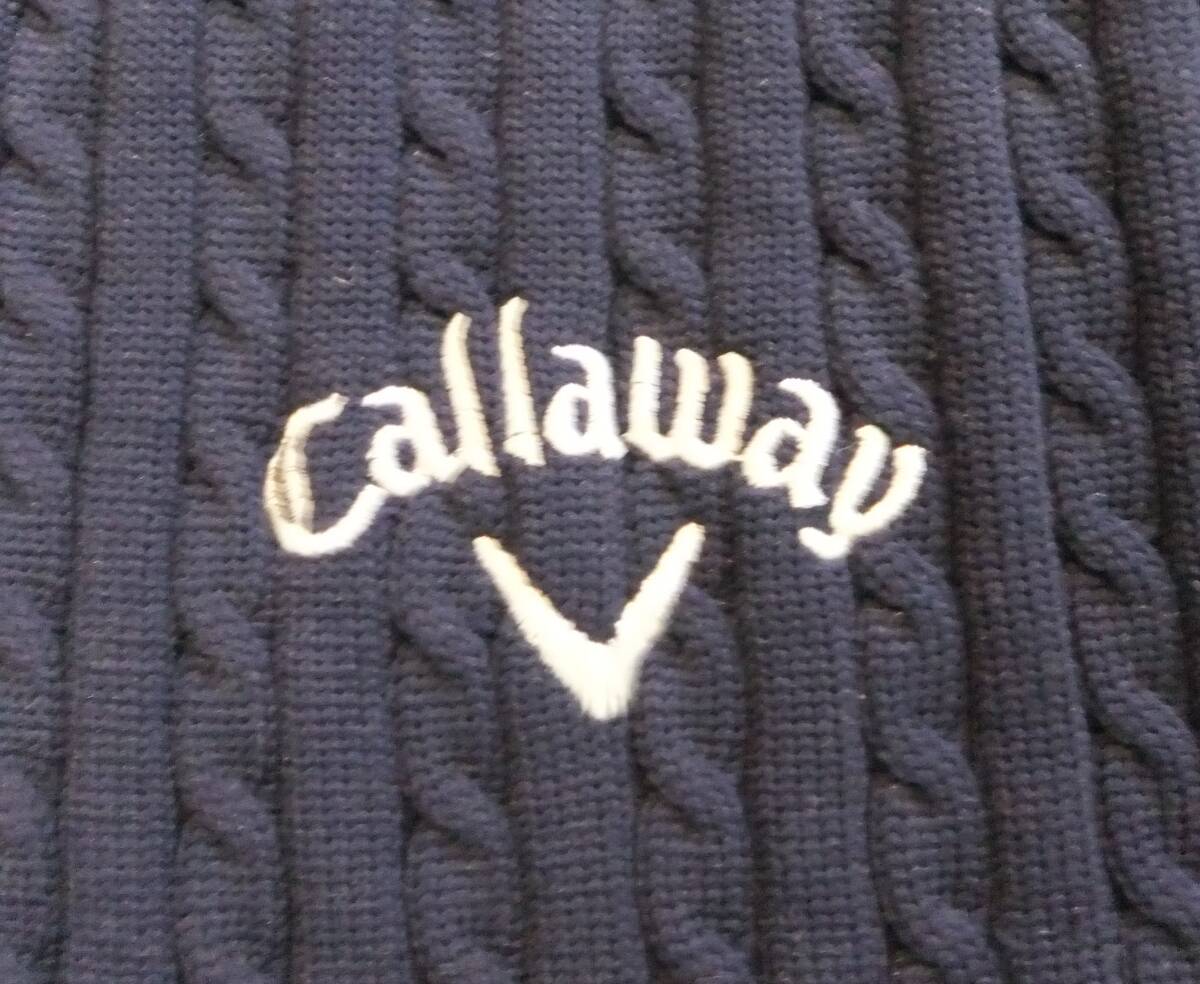 callaway Callaway V шея лучший темно-синий × белый мужской L размер темно синий × белый Callaway Golf одежда для гольфа