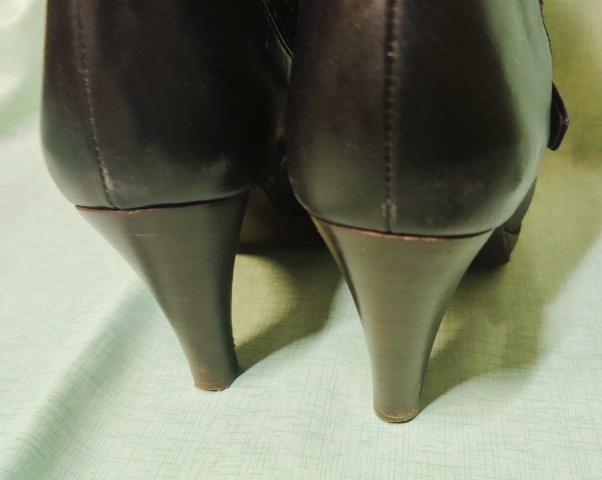 прекрасный товар elegance Himiko чёрный. гонки сапоги 23cm