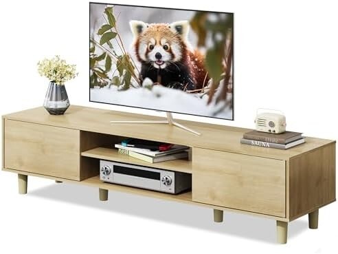 【送料無料】WLIVE テレビ台 扉付き テレビボード ローボード 幅150cm tv台 ロータイプ tv台 収納 大容量 tv_画像1