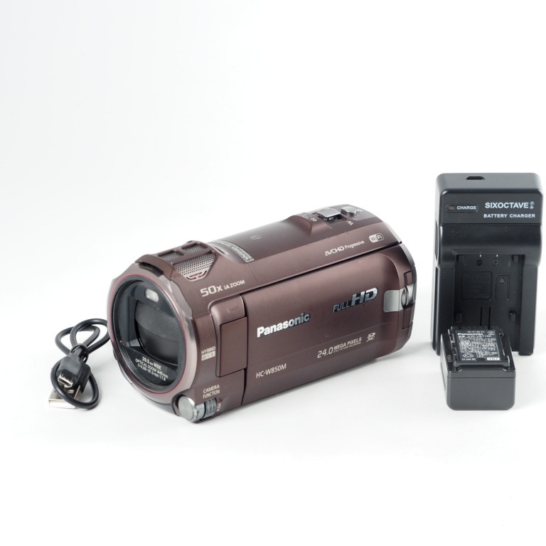 Panasonic HC-W850M-T цифровой Hi-Vision видео камера встроенный память 64GB Brown #13812
