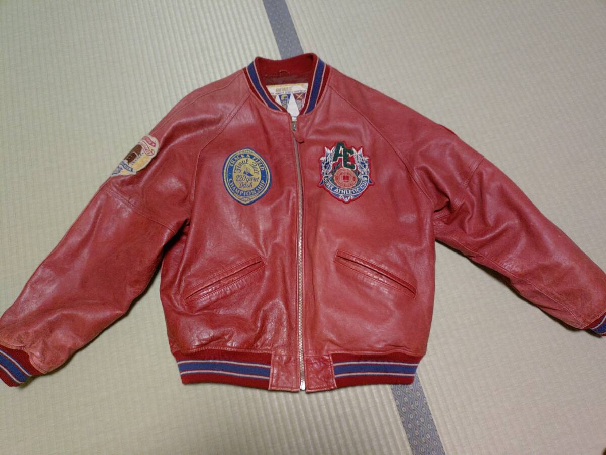 AVIREX 革ジャン　ビンテージ　Lサイズ　中古品_画像1