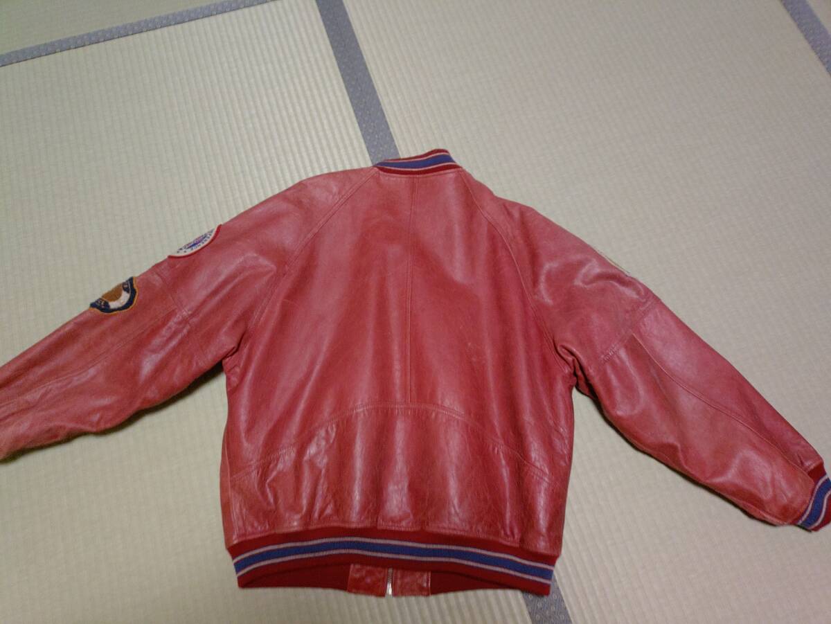 AVIREX 革ジャン　ビンテージ　Lサイズ　中古品_画像2