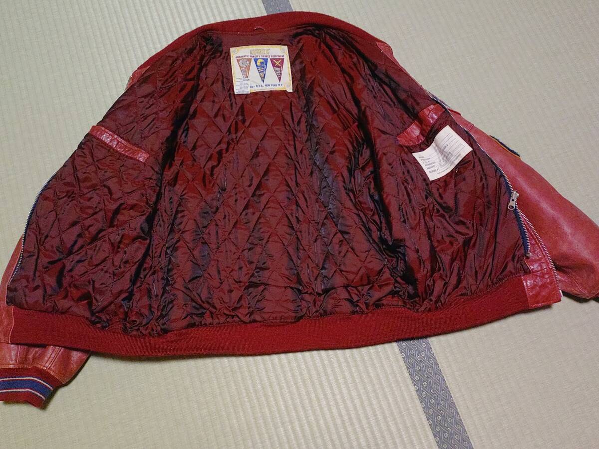 AVIREX 革ジャン　ビンテージ　Lサイズ　中古品_画像3