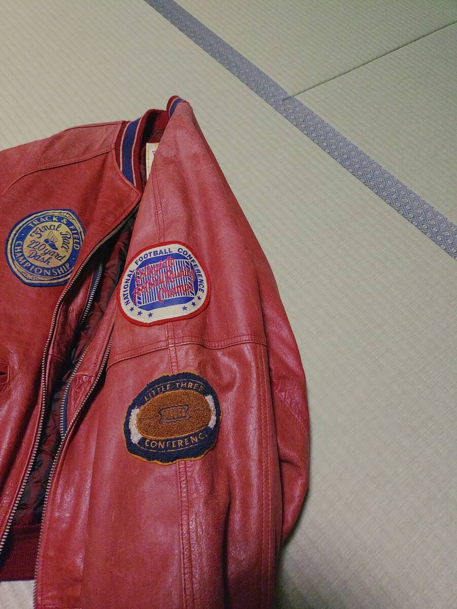 AVIREX 革ジャン　ビンテージ　Lサイズ　中古品_画像7